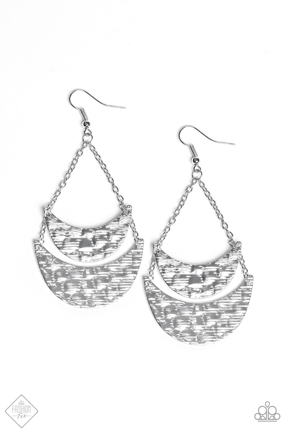 Moon Landings - Silver Earrings 