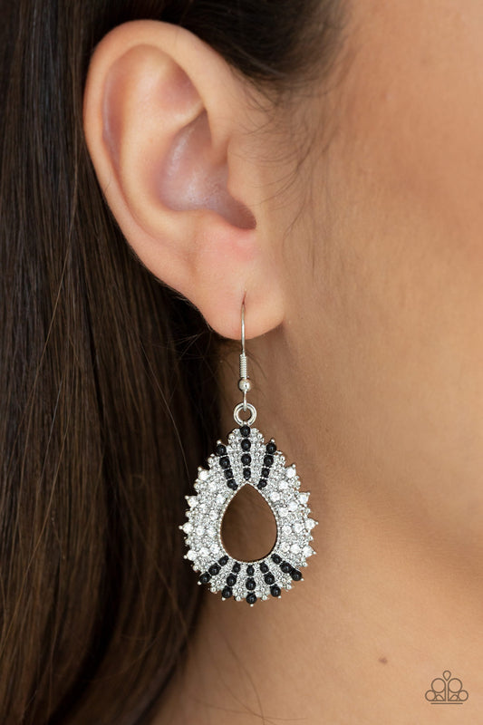 Diva Dream - Black Earrings