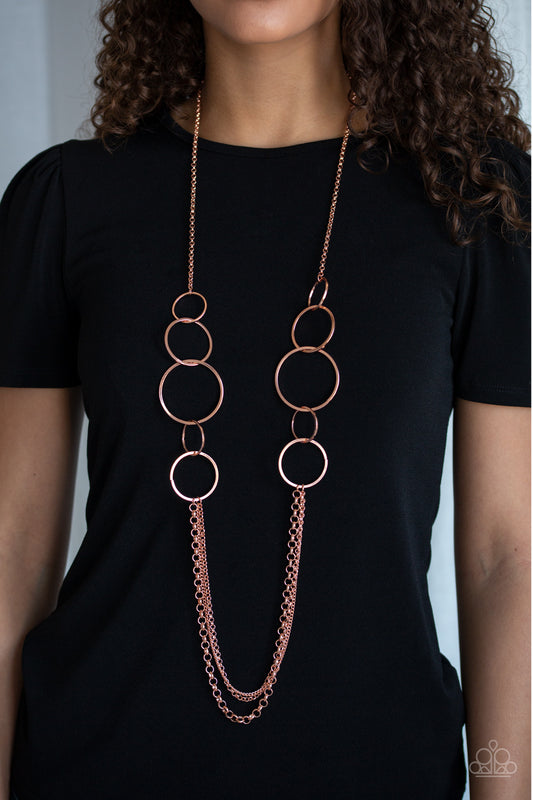 Paparazzi Ring In The Radiance - Copper Necklace 