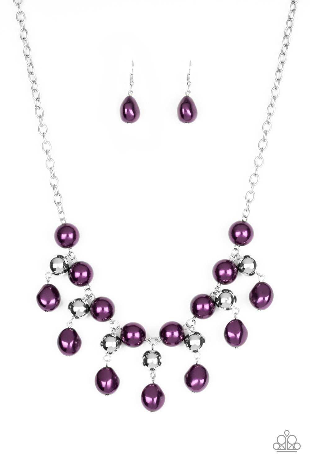 Paparazzi Queen Of The Gala - Purple Necklace 