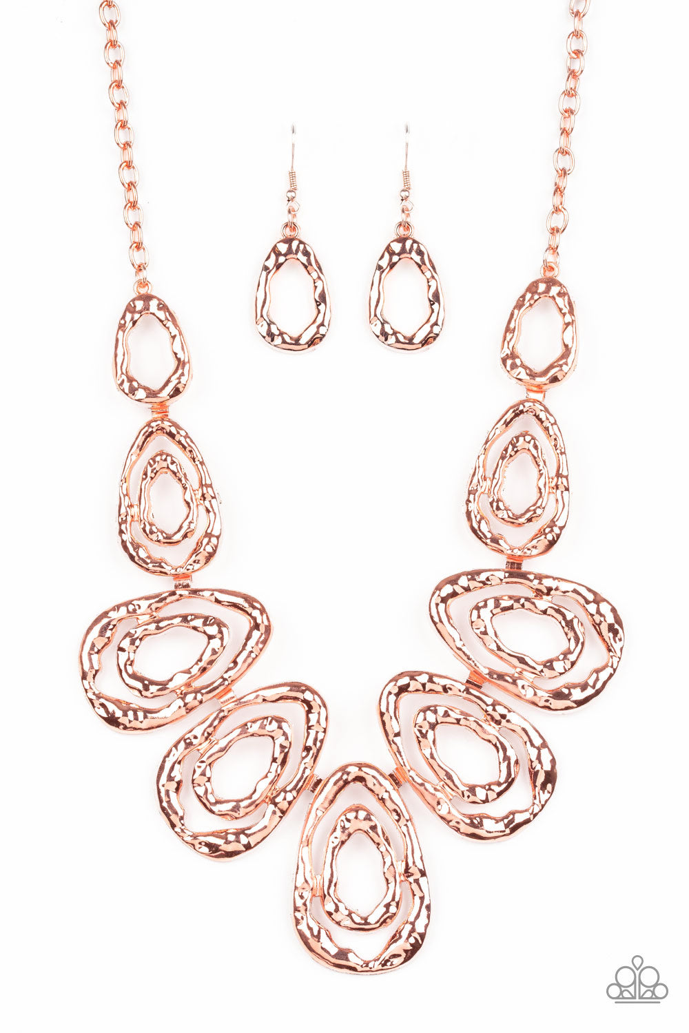 Paparazzi Terra Couture - Copper Necklace 