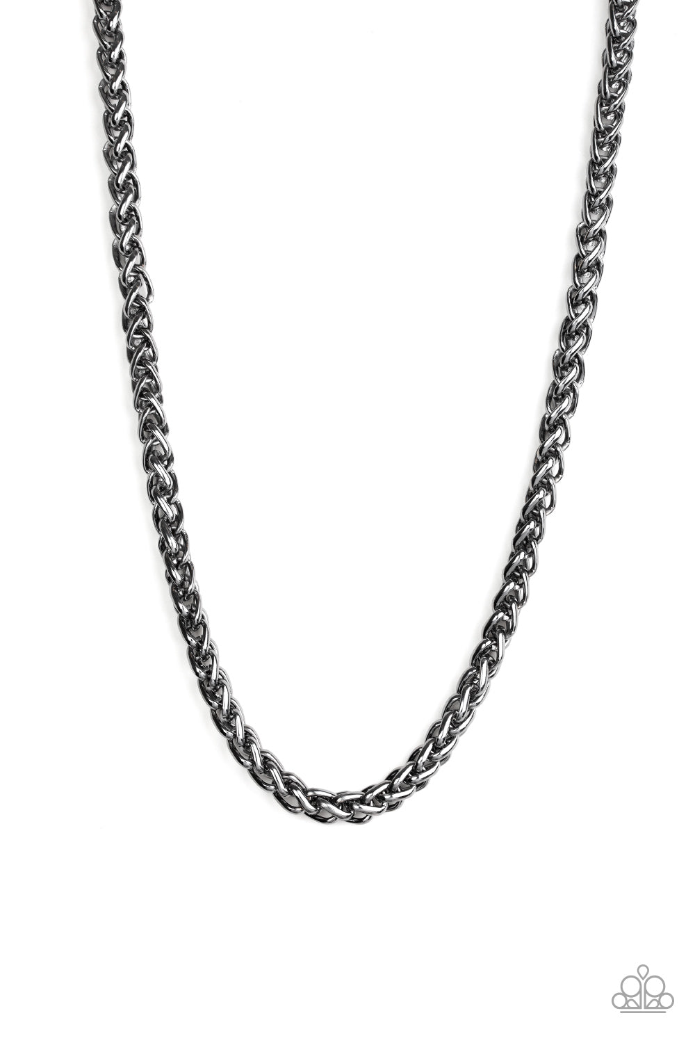 Paparazzi Big Talker - Black Urban Necklace