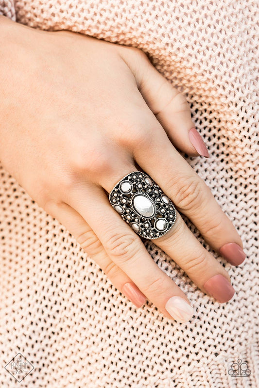 Paparazzi Maven Haven - Silver Ring