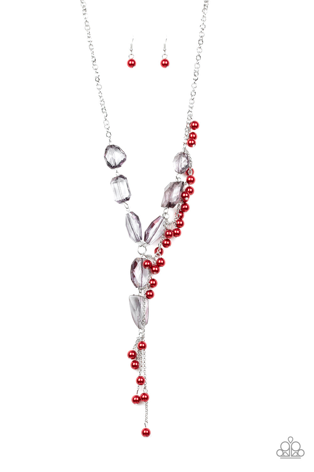 Paparazzi Prismatic Princess - Red Necklace 