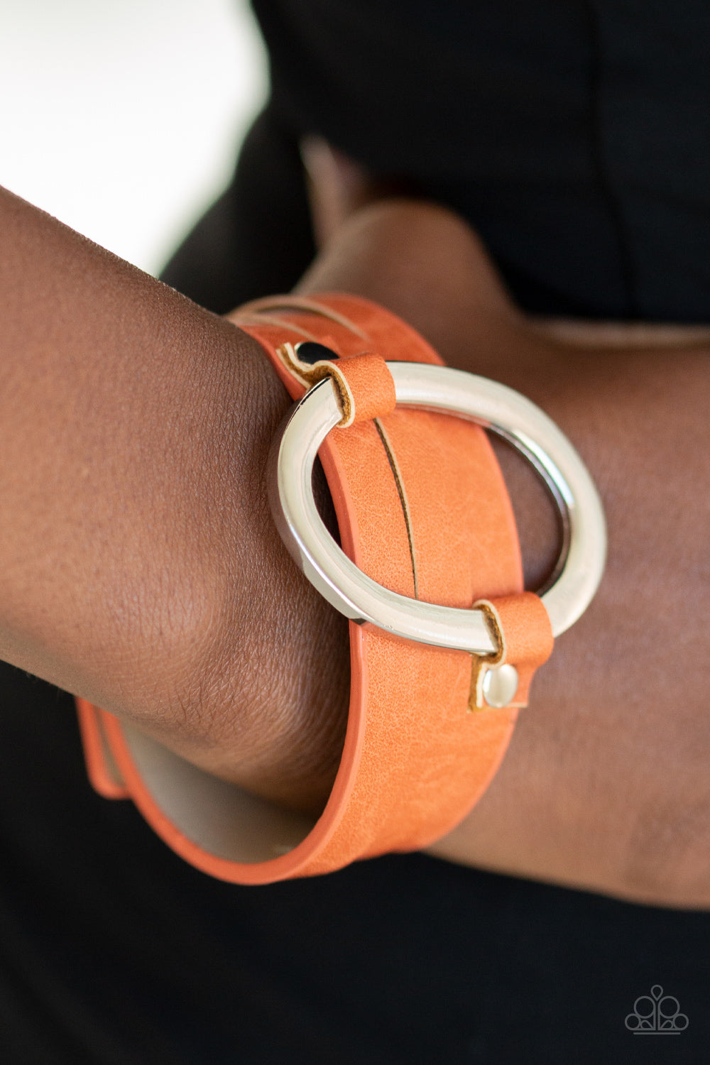 Paparazzi Cowgirl Cavalier - Orange Urban Bracelet 