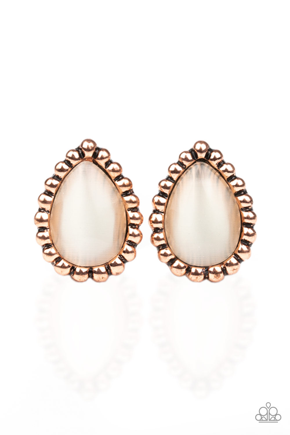 I Wanna GLOW - Copper Post Earrings 