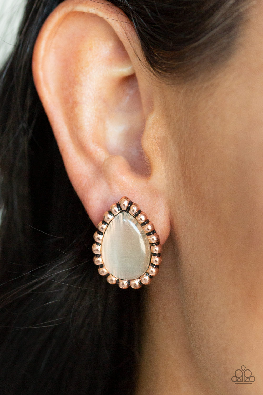 I Wanna GLOW - Copper Post Earrings 