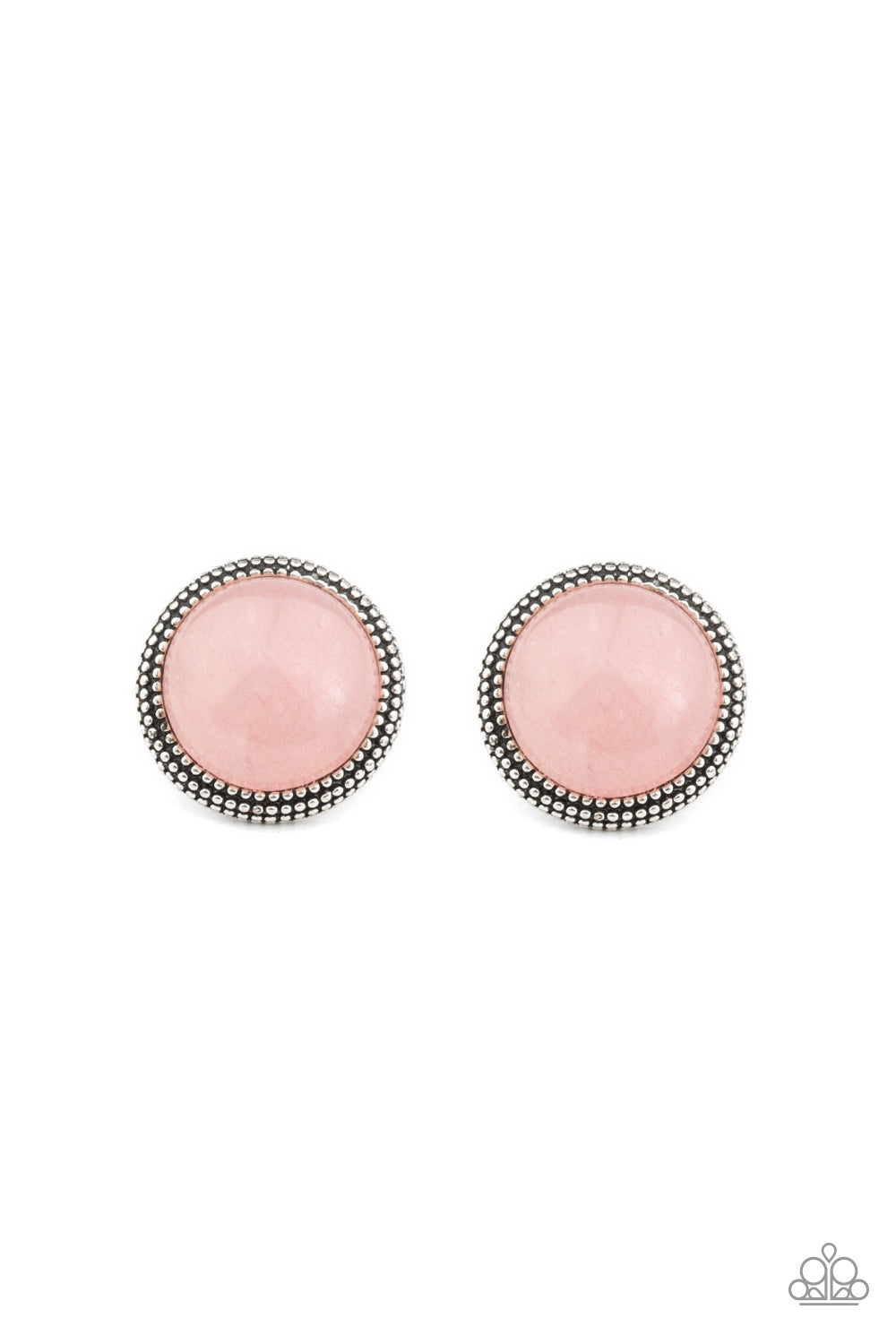 Desert Dew - Pink Post Earrings