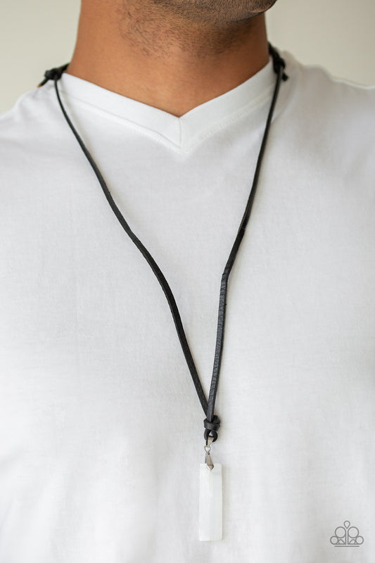 Paparazzi Kryptonite - White Urban Necklace 