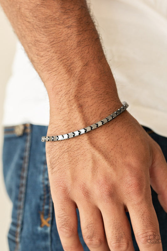 Paparazzi Boxing Champ - Black Urban Bracelet
