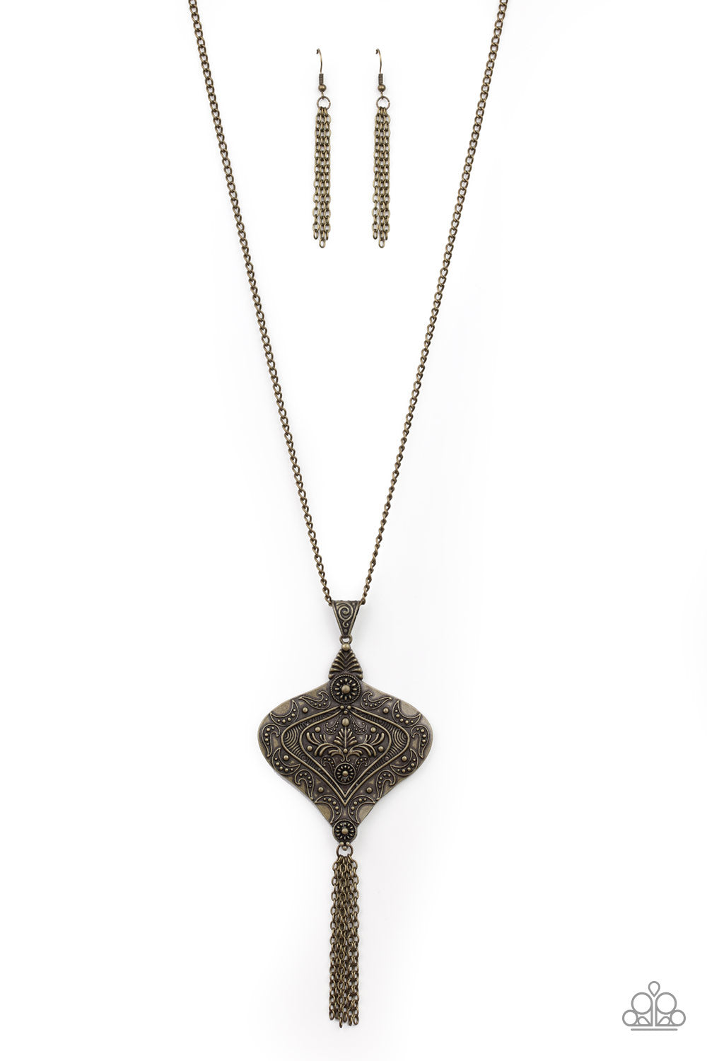 Paparazzi Rural Remedy - Brass Necklace 