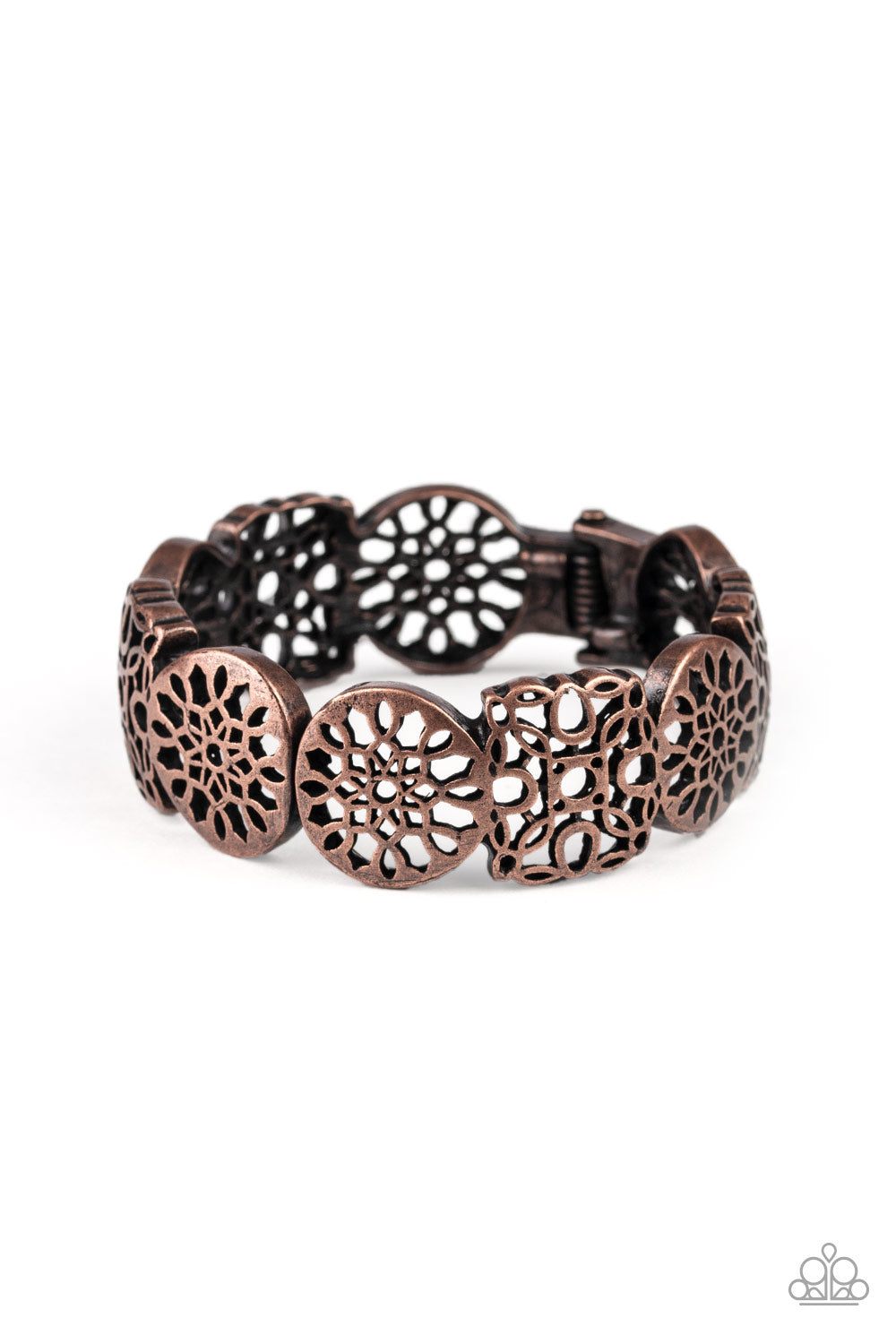 Paparazzi Mandala Mixer - Copper Bracelet 