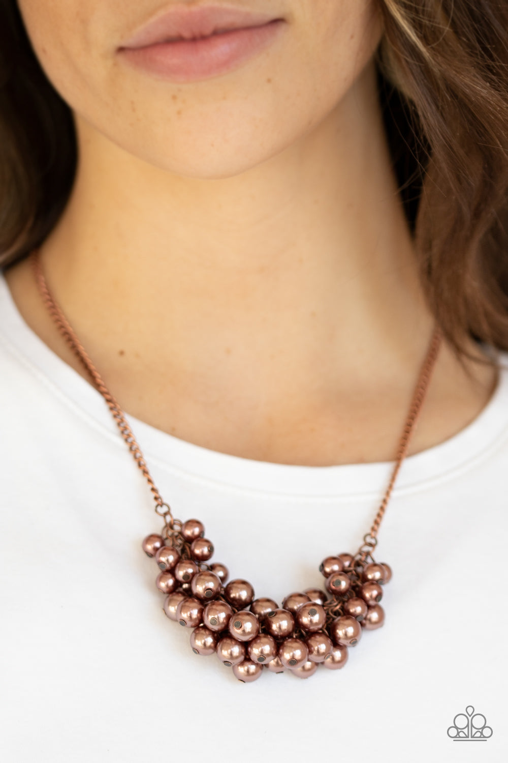 Paparazzi Grandiose Glimmer - Copper Necklace 