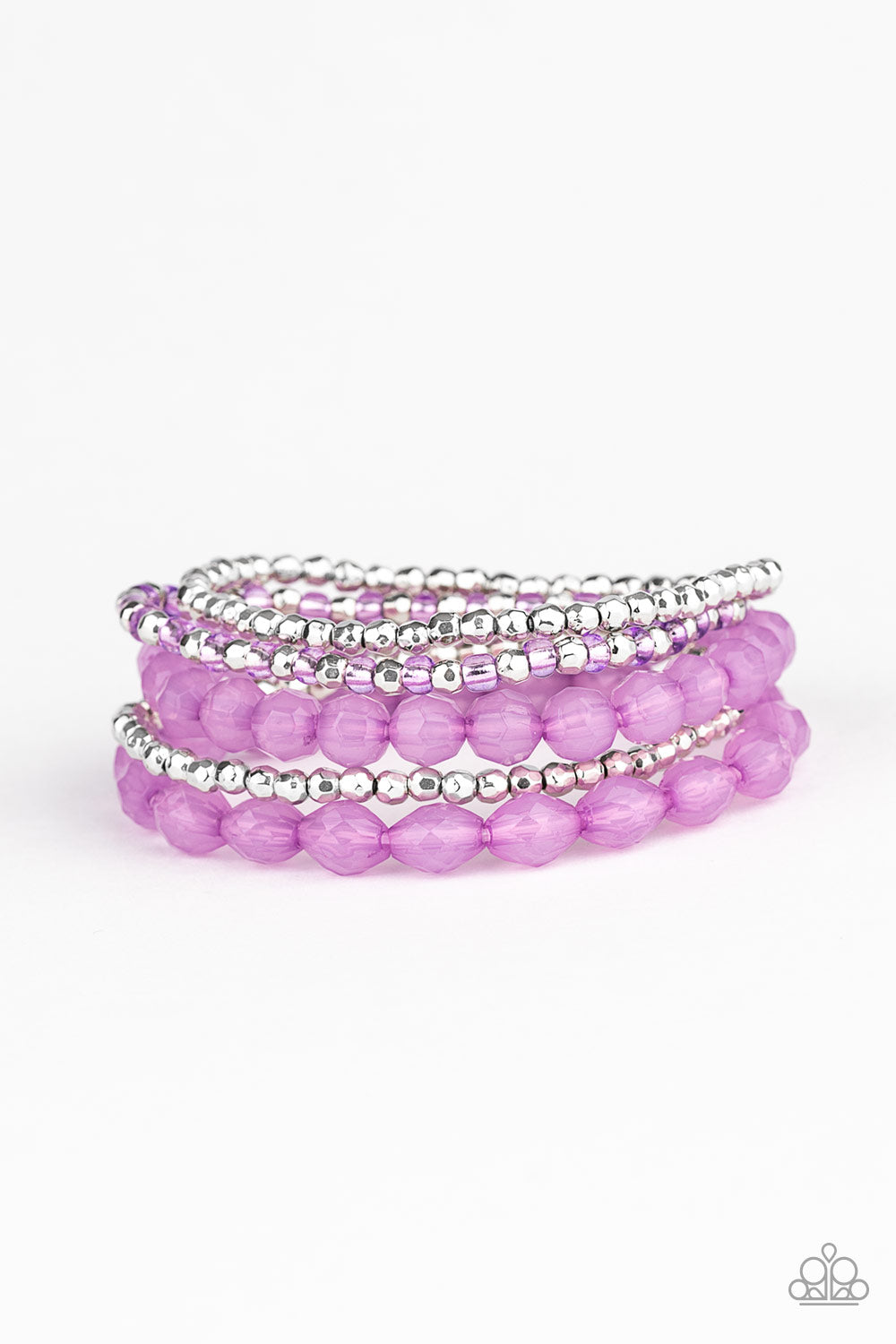 Paparazzi Sugary Sweet - Purple Bracelet 