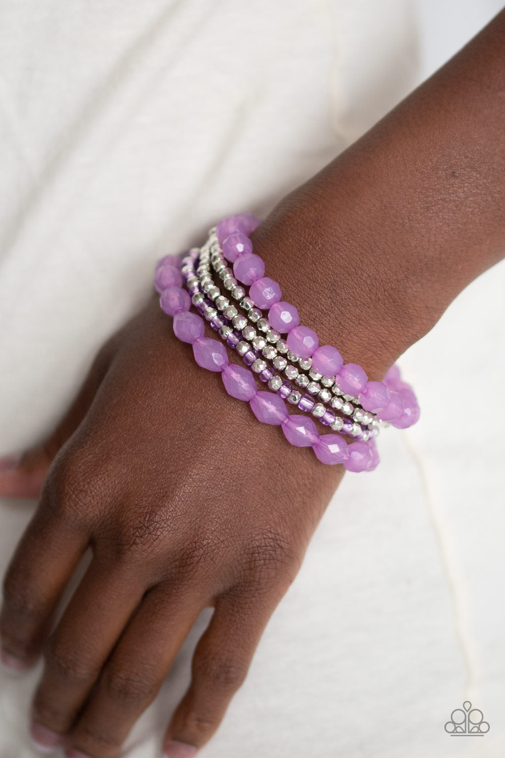 Paparazzi Sugary Sweet - Purple Bracelet 