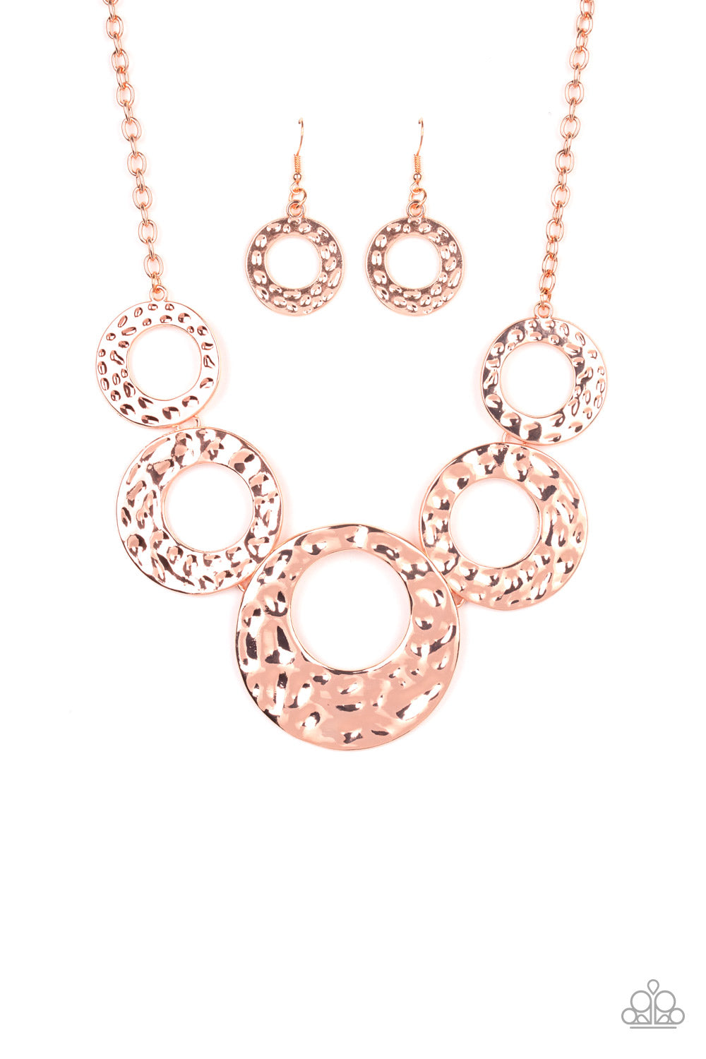 Paparazzi Mildly Metro - Copper Necklace 