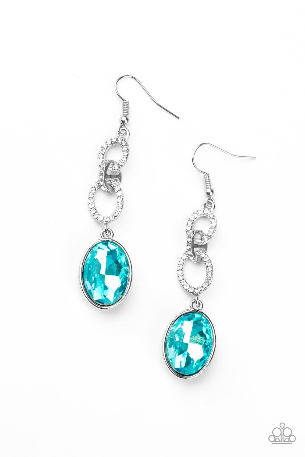 Extra Ice Queen - Blue Earrings 