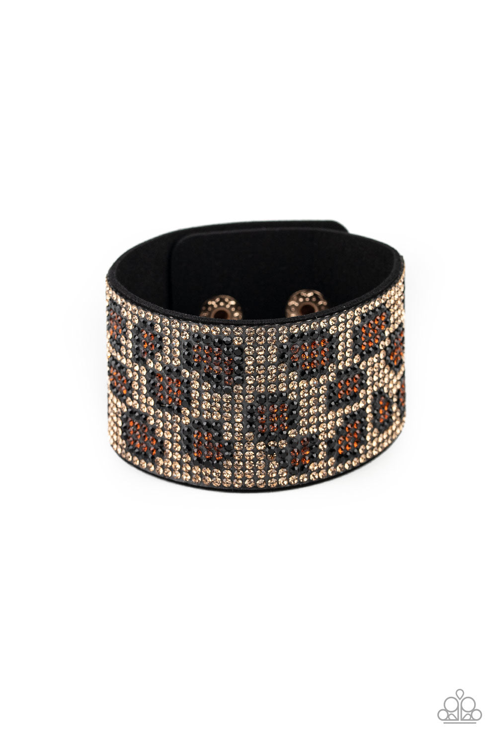 Paparazzi Cheetah Couture - Brown Urban Bracelet 