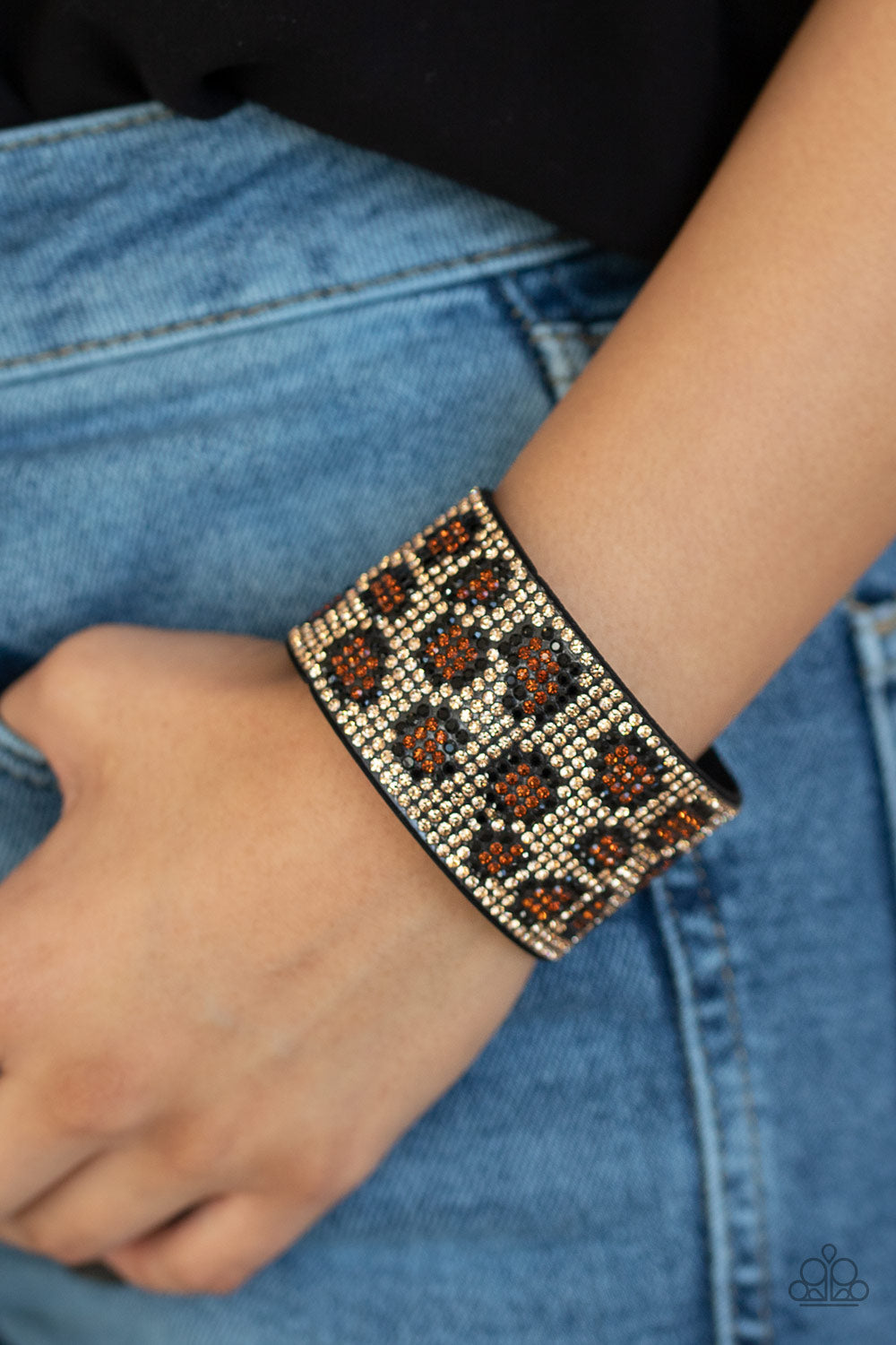 Paparazzi Cheetah Couture - Brown Urban Bracelet 