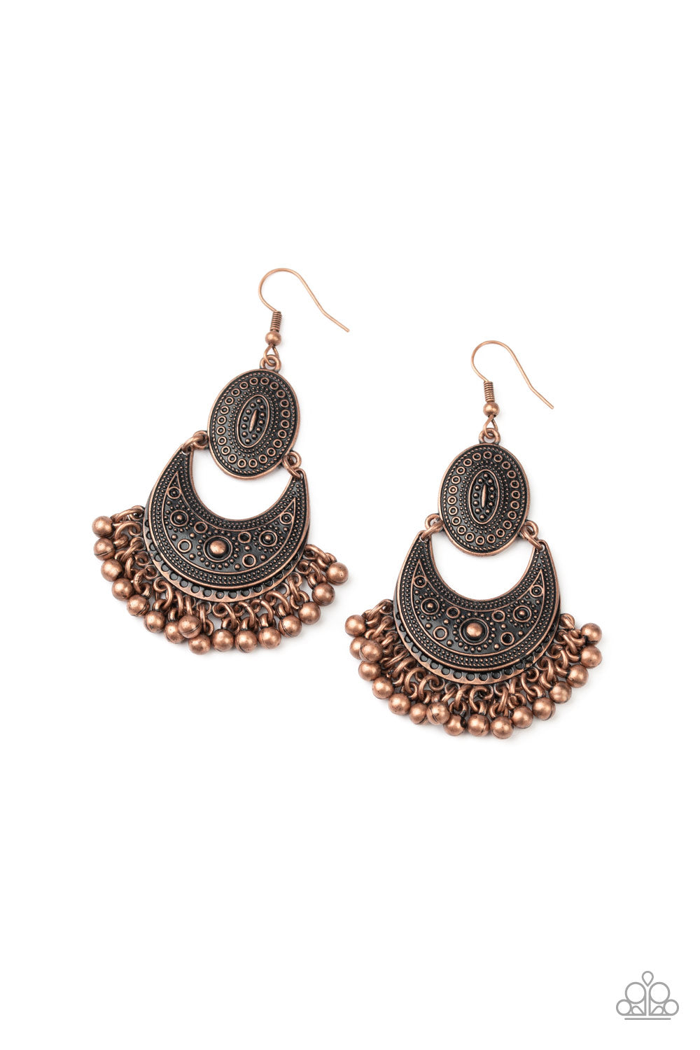 Western Trails - Copper Earrings