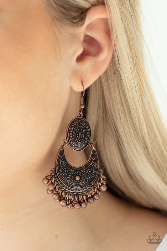 Western Trails - Copper Earrings