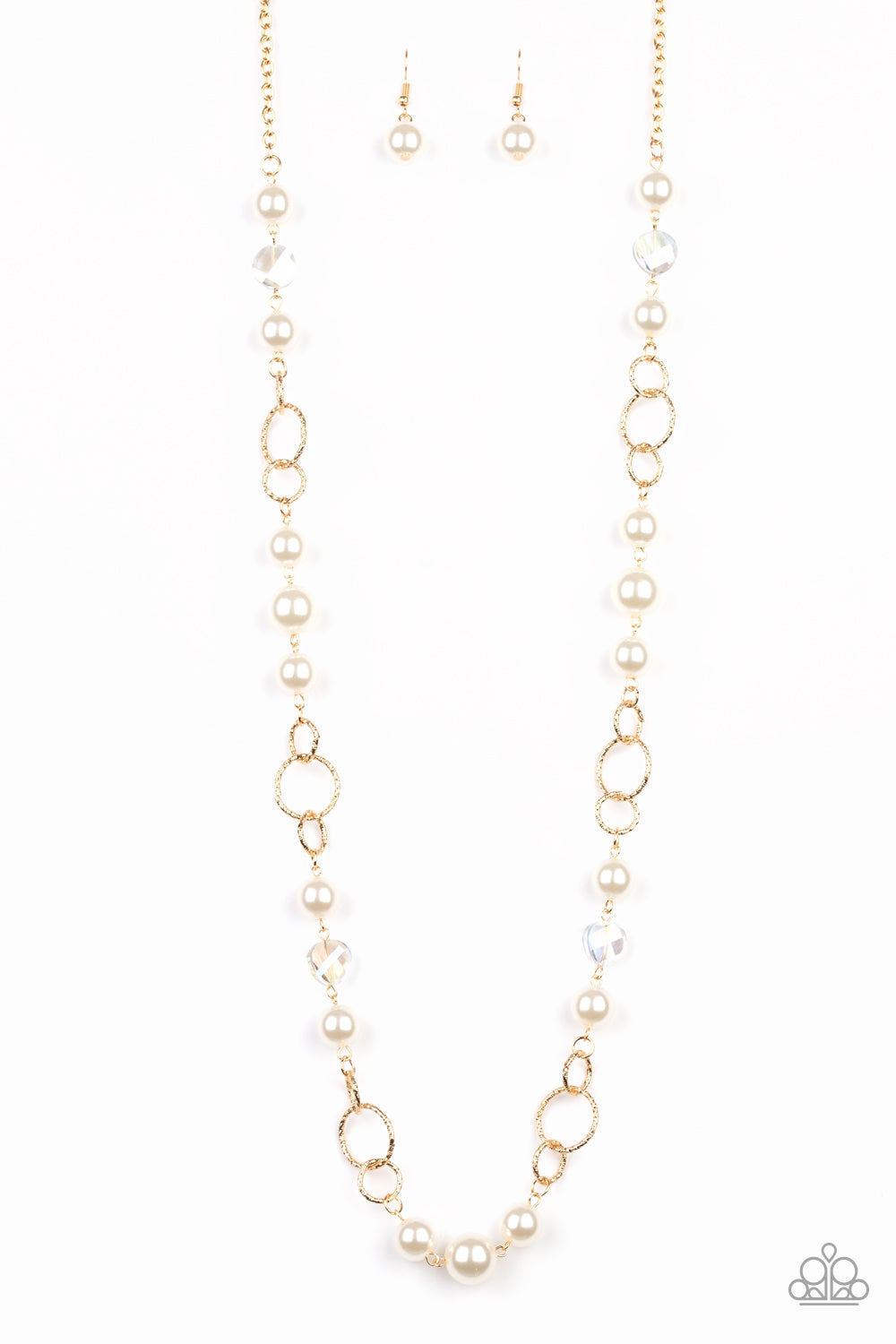 Prized Pearls - Gold Necklace 