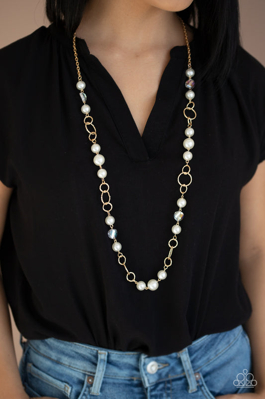 Prized Pearls - Gold Necklace 