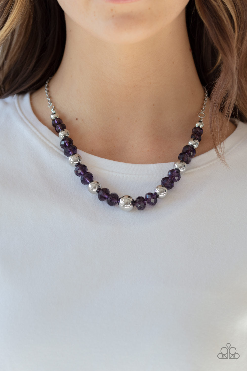 Paparazzi Jewel Jam - Purple Necklace