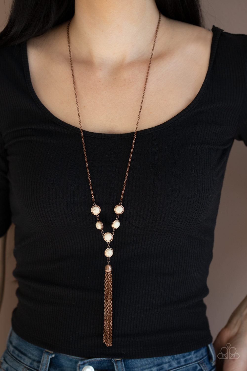 Paparazzi Rural Heiress - Copper Necklace 