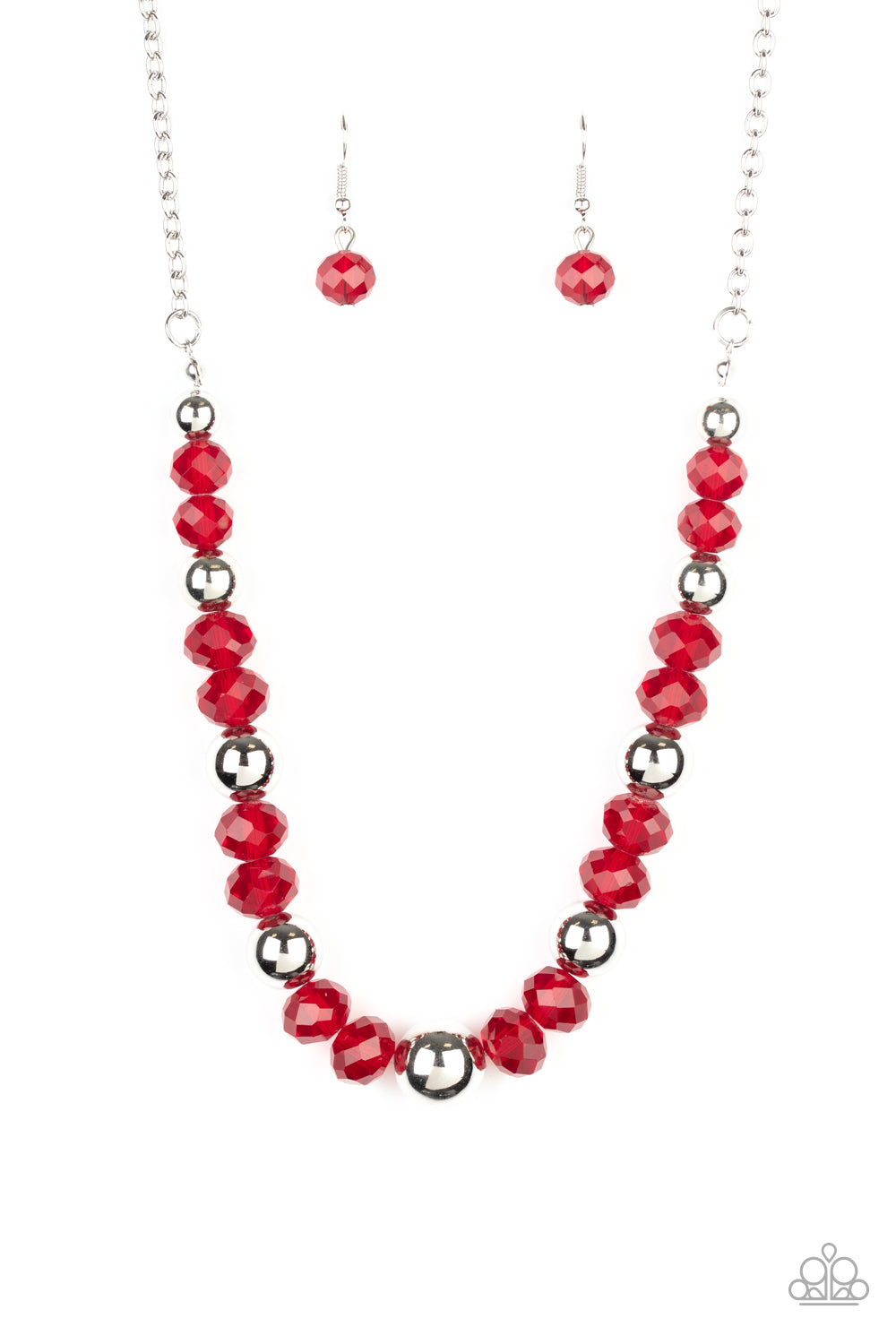 Paparazzi Jewel Jam - Red Necklace 