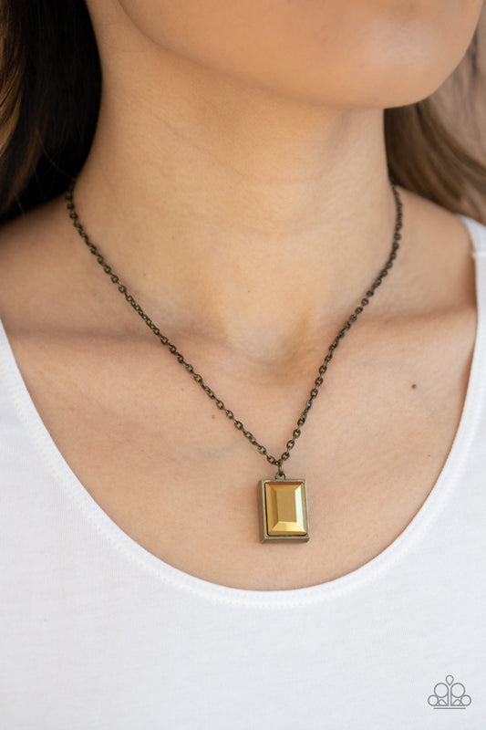 Paparazzi Pro Edge - Brass Necklace 