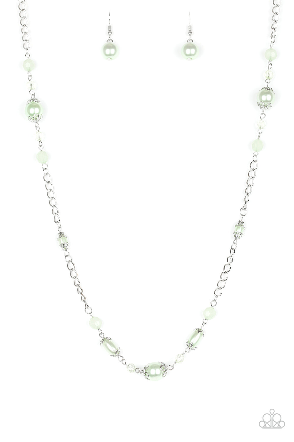 Magnificently Milan - Green Necklace 