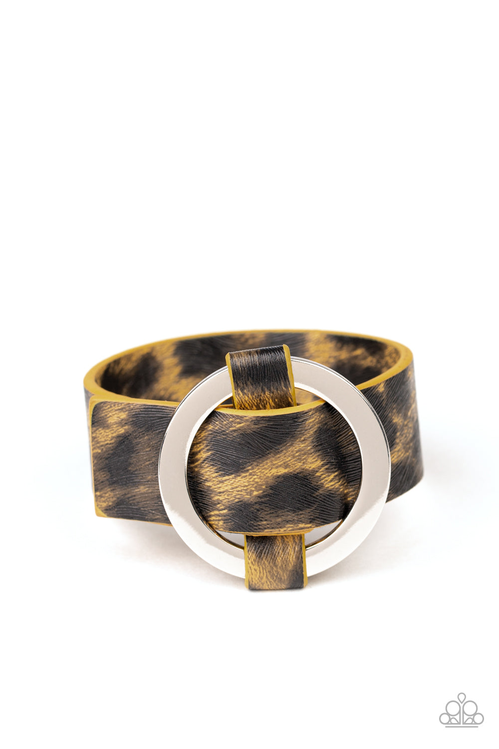 Paparazzi Jungle Cat Couture - Yellow Urban Bracelet 