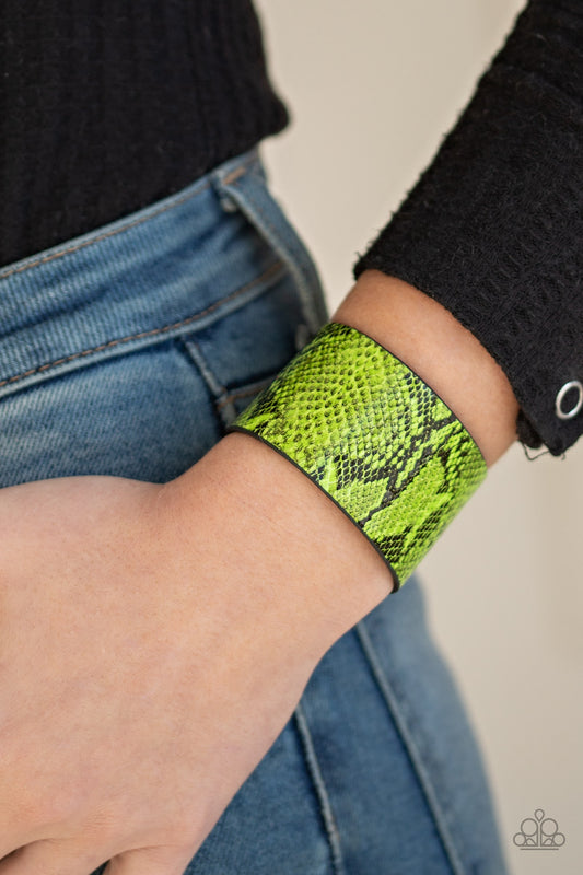 Paparazzi Its a Jungle Out There - Green Urban bracelet 