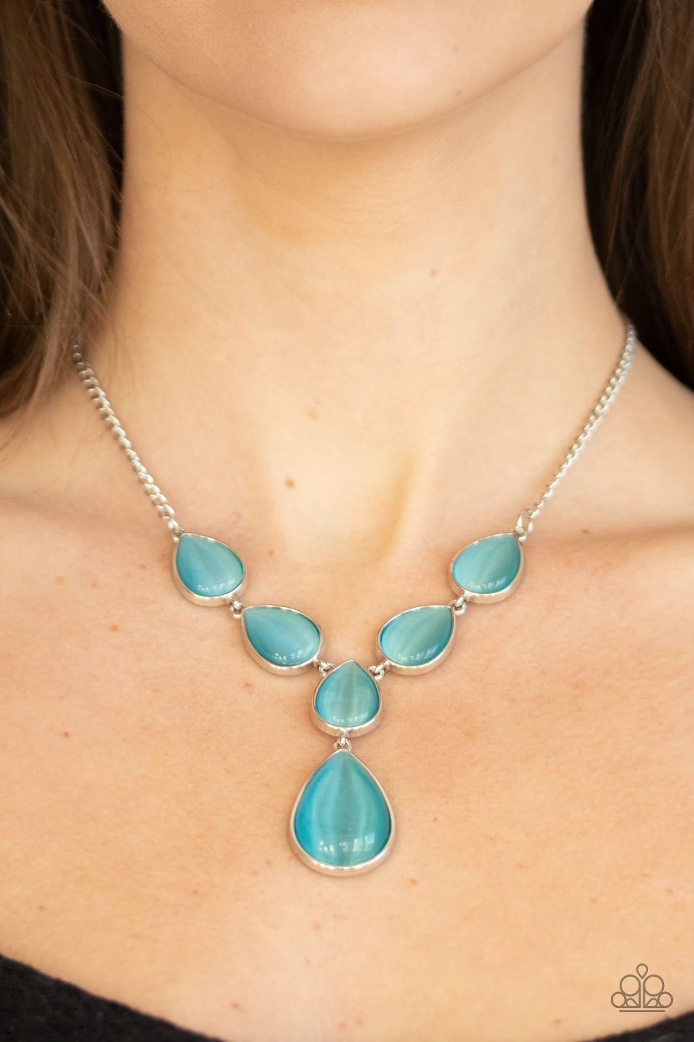 Dewy Decadence - Blue Necklace