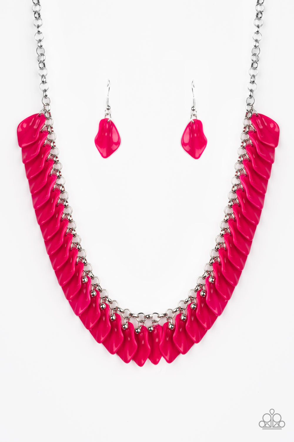 Paparazzi Super Bloom - Pink Necklace 