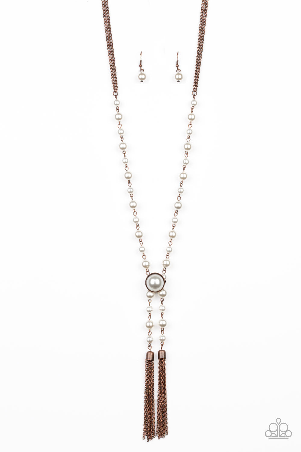 Paparazzi Vintage Diva - Copper Necklace 