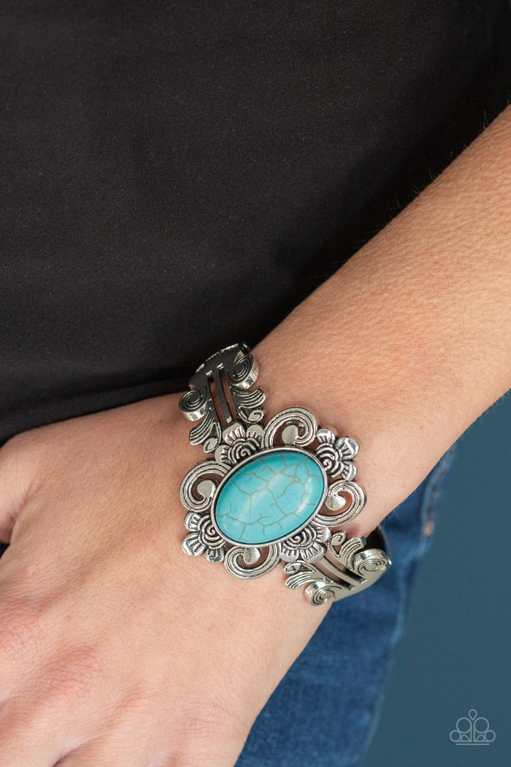 Mojave Mystic - Blue Bracelet - Kingdom Bling Showroom