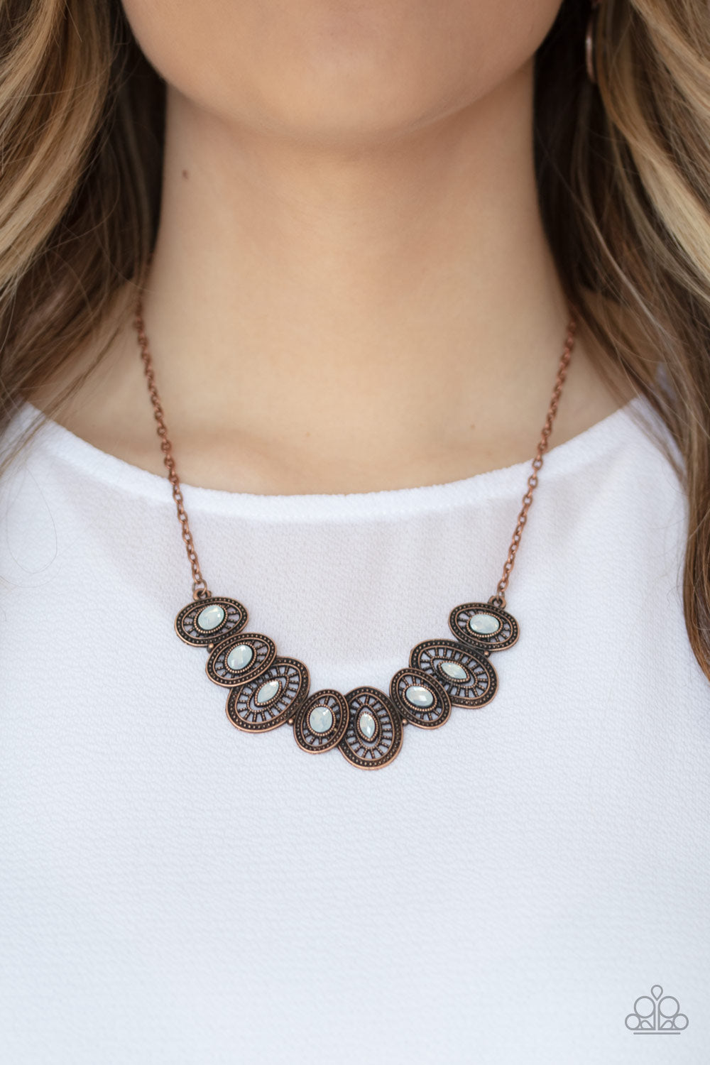 Paparazzi Trinket Trove - Copper Necklace 