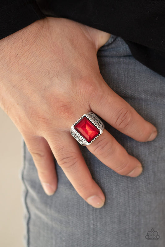 Winning Attitude - Red Men’s Ring