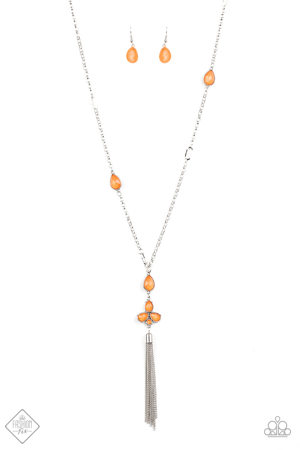 Eden Dew - Orange Necklace 
