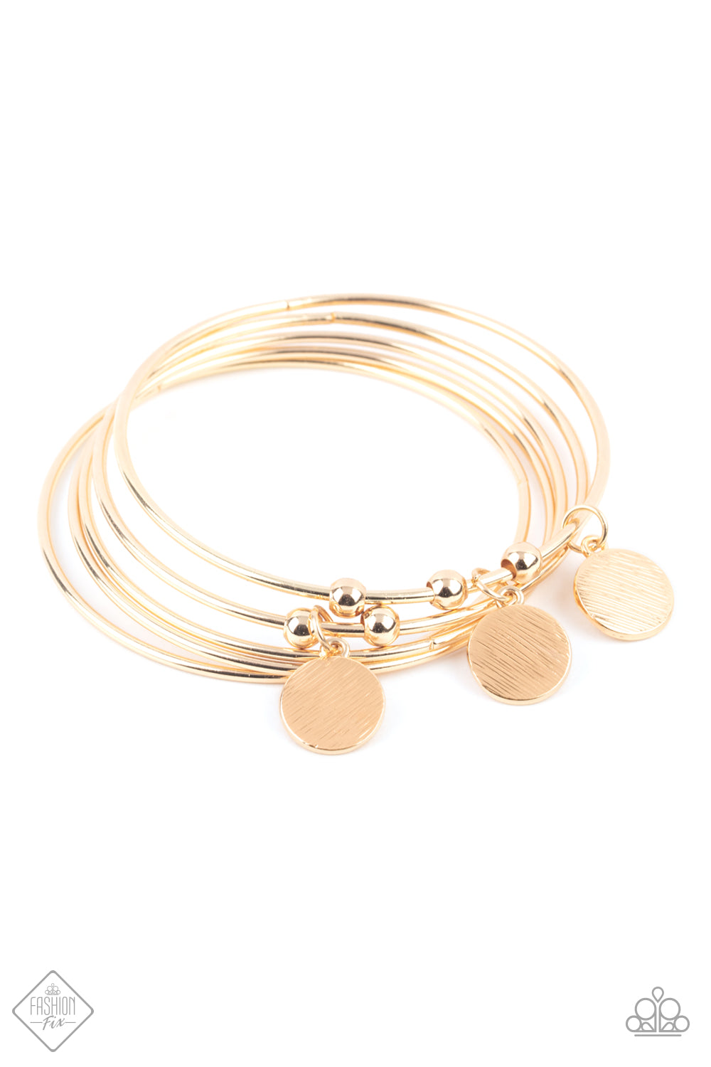 Paparazzi Reflective Radiance - Gold Bracelet 