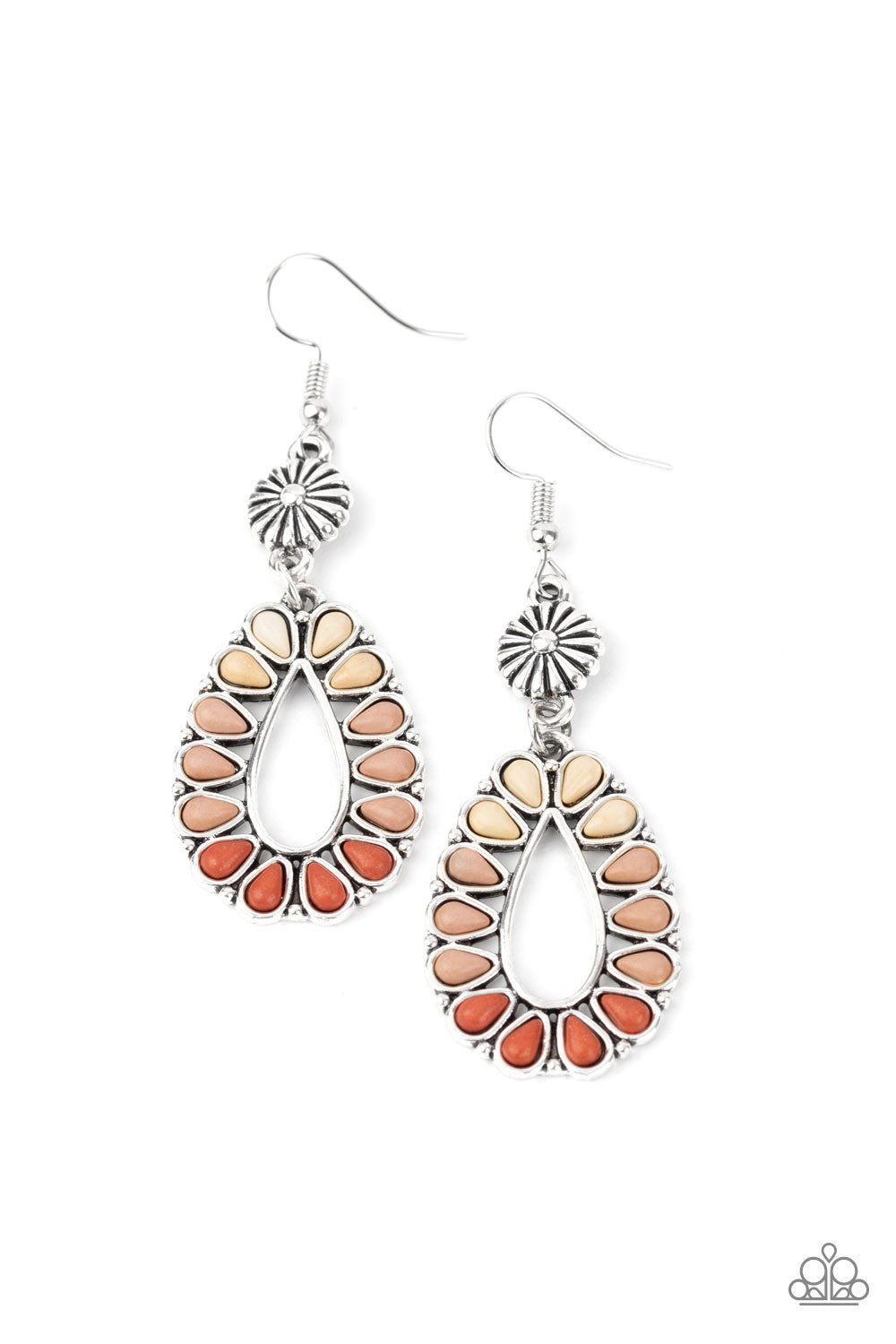 Paparazzi Stone Orchard - Multi Earrings 