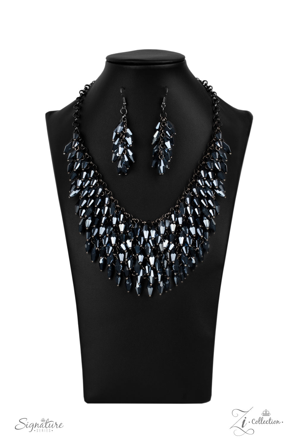 Paparazzi The Heather -Zi Collection Signature Series 2020 - Blue Necklace