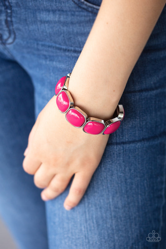 Paparazzi Vivacious Volume - Pink Bracelet