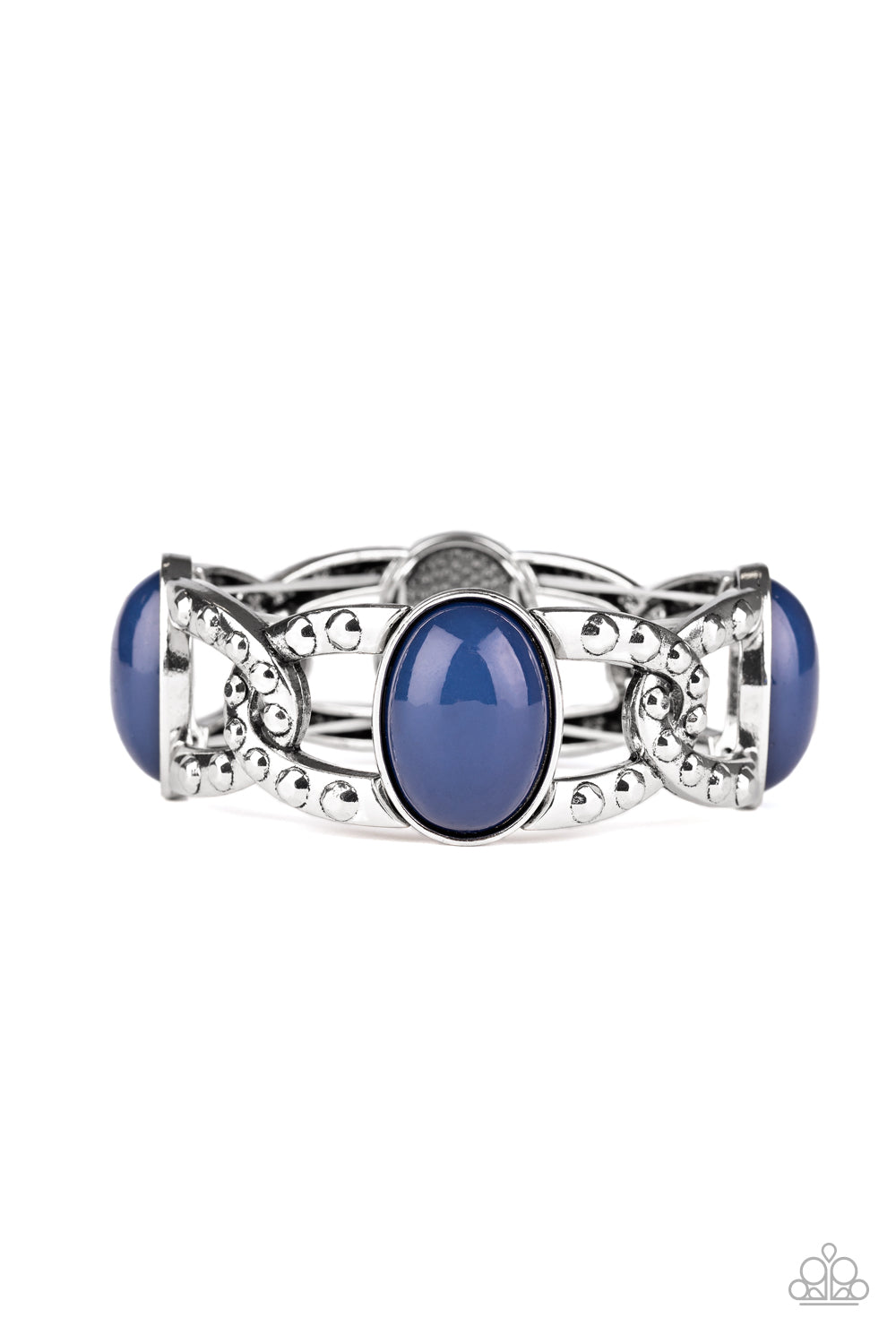 Paparazzi Dreamy Gleam - Blue Bracelet 