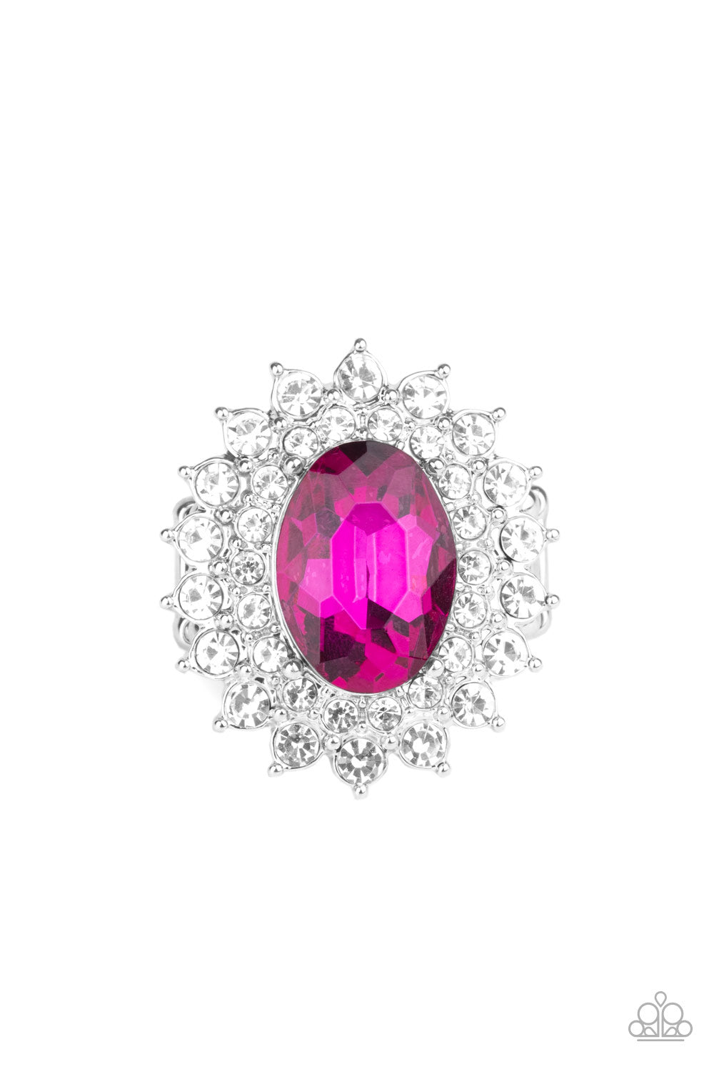 Paparazzi Secret Garden Glow - Pink Ring 