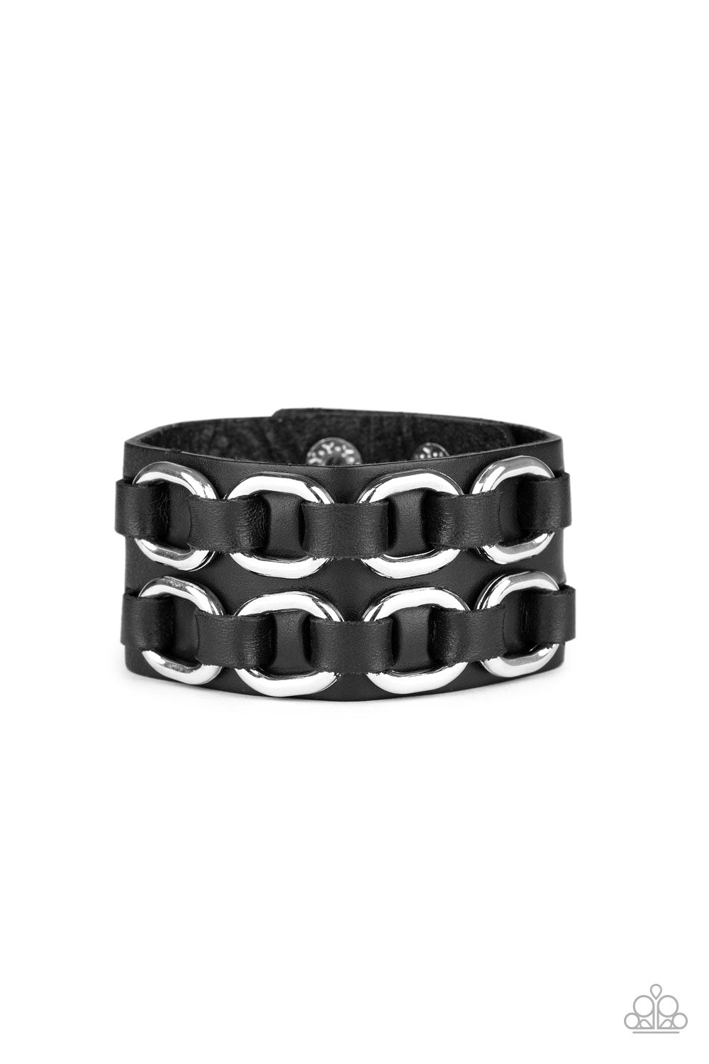 Throttle It Out - Black Urban Bracelet