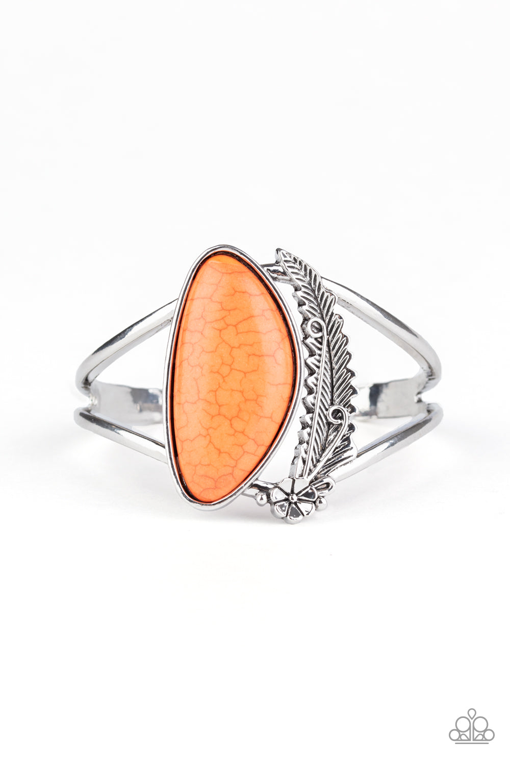 Paparazzi Out In The Wild - Orange Bracelet 