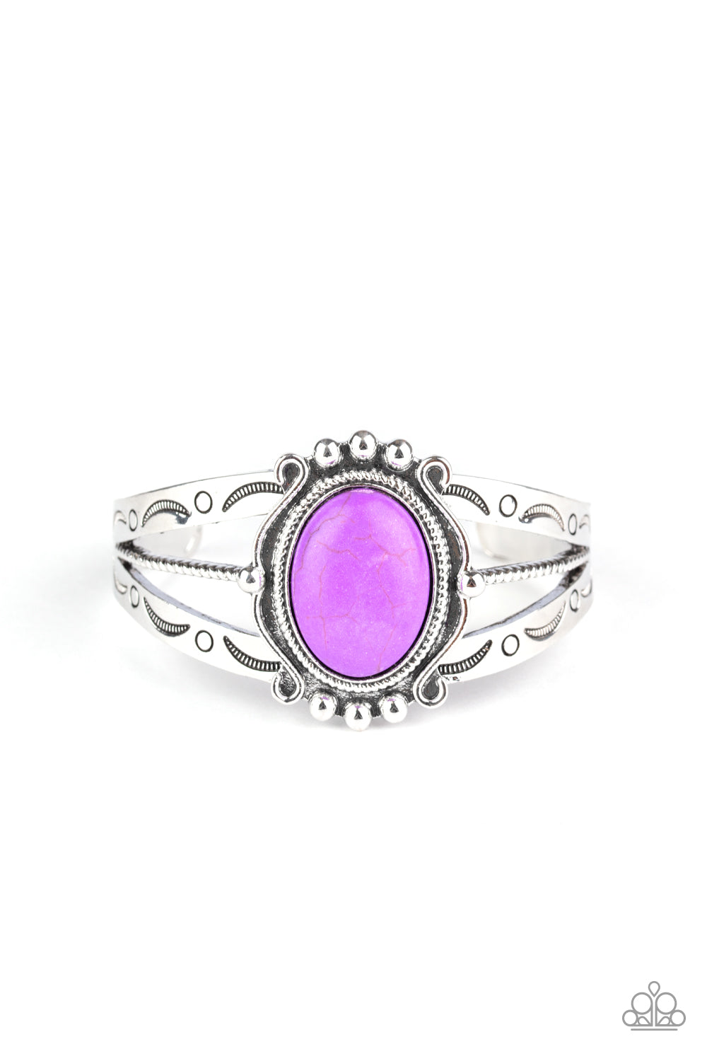 Very TERRA-torial - Purple Bracelet 